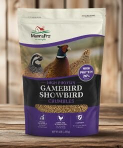 Manna Pro high protein gamebird showbird crumbles