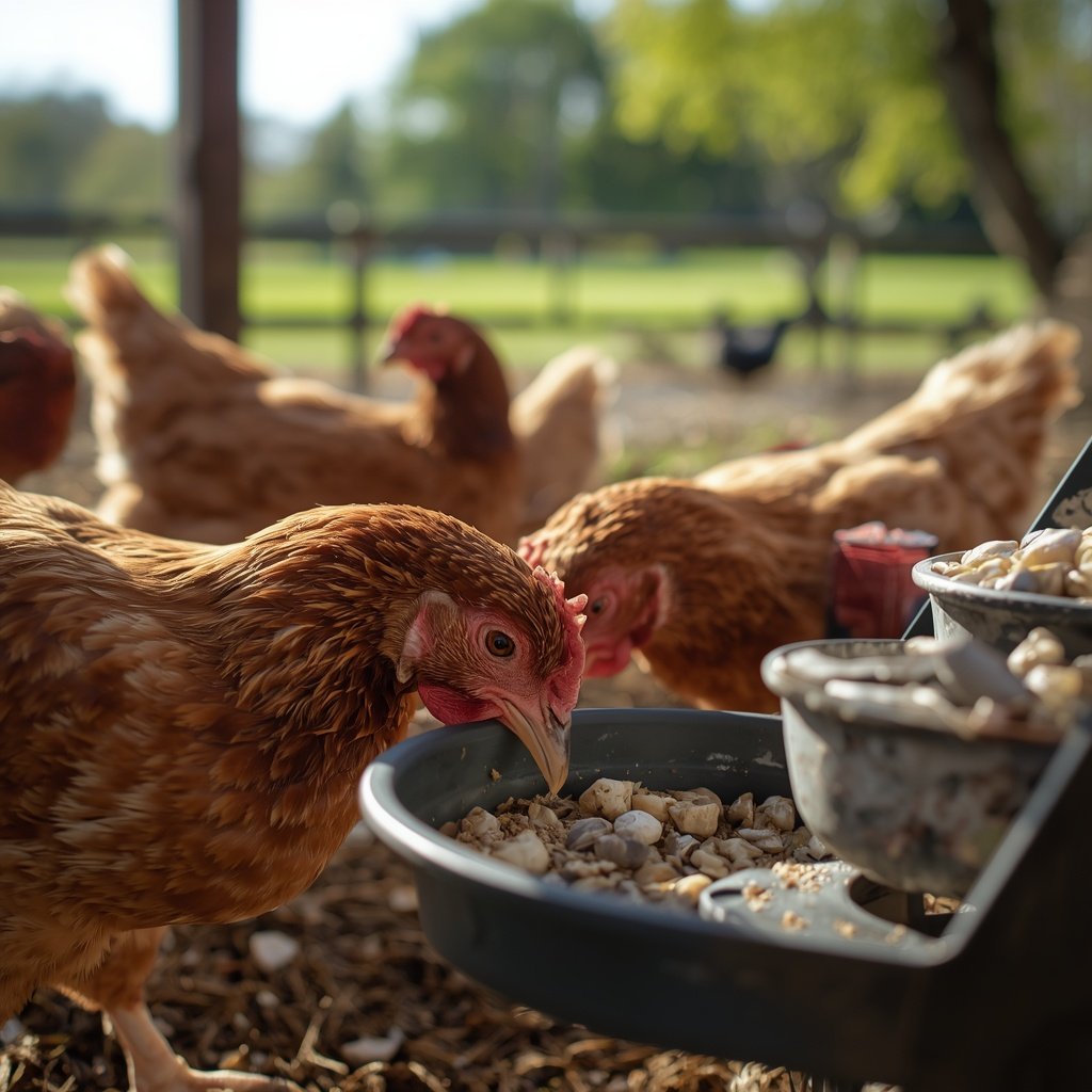 Pecking Order oyster shell calcium for laying hens-- Pecking Order oyster shell calcium for laying hens